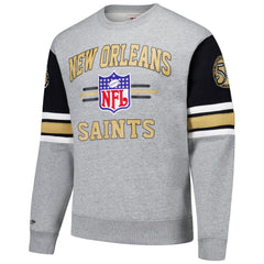 All Over 4.0 Vintage Logo Pullover Sweatshirt - New Orleans Saints Pullover