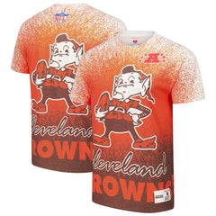 Team Burst Vintage Logo T-Shirt - Cleveland Browns T-shirts
