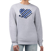NHL St. Louis Blues G-III 4Her by Carl Banks Women's Heart Graphic Pullover Sweatshirt