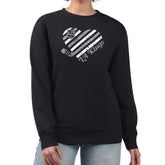 NHL Los Angeles Kings G-III 4Her by Carl Banks Women's Heart Graphic Pullover Sweatshirt