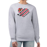 NHL Chicago Blackhawks G-III 4Her by Carl Banks Women's Heart Graphic Pullover Sweatshirt