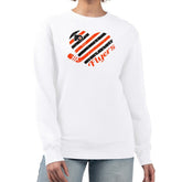 NHL Philadelphia Flyers G-III 4Her by Carl Banks Women's Heart Graphic Pullover Sweatshirt