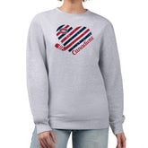 NHL Montreal Canadiens G-III 4Her by Carl Banks Women's Heart Graphic Pullover Sweatshirt