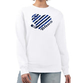 NHL St. Louis Blues G-III 4Her by Carl Banks Women's Heart Graphic Pullover Sweatshirt