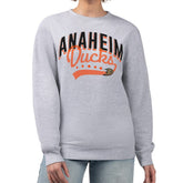 NHL Anaheim Ducks G-III 4Her by Carl Banks Women's Filigree Team Graphic Fleece Pullover Sweatshirt