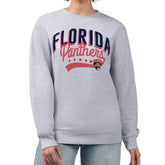 NHL Florida Panthers G-III 4Her by Carl Banks Women's Filigree Team Graphic Fleece Pullover Sweatshirt