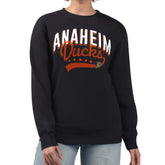NHL Anaheim Ducks G-III 4Her by Carl Banks Women's Filigree Team Graphic Fleece Pullover Sweatshirt