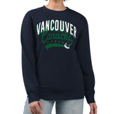 NHL Vancouver Canucks G-III 4Her by Carl Banks Women's Filigree Team Graphic Fleece Pullover Sweatshirt