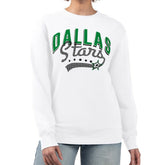 NHL Dallas Stars G-III 4Her by Carl Banks Women's Filigree Team Graphic Fleece Pullover Sweatshirt