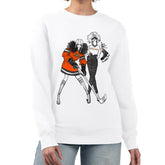 NHL Anaheim Ducks G-III 4Her by Carl Banks Women's Hockey Girls Team Graphic Fleece Pullover Sweatshirt