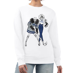 NHL Tampa Bay Lightning G-III 4Her by Carl Banks Women's Hockey Girls Team Graphic Fleece Pullover Sweatshirt