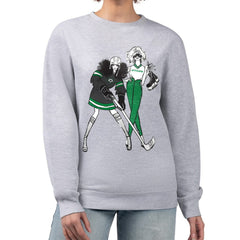 NHL Dallas Stars G-III 4Her by Carl Banks Women's Hockey Girls Team Graphic Fleece Pullover Sweatshirt
