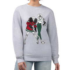 NHL Minnesota Wild G-III 4Her by Carl Banks Women's Hockey Girls Team Graphic Fleece Pullover Sweatshirt