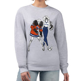NHL Edmonton Oilers G-III 4Her by Carl Banks Women's Hockey Girls Team Graphic Fleece Pullover Sweatshirt