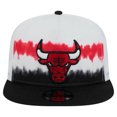 New Era Chicago Bulls Dip-Dye 9FIFTY A-Frame Trucker Snapback Hat