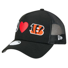 Women's Peace & Love Trucker 9FORTY Adjustable Hat - Cincinnati Bengals Hats