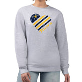 Indiana Pacers G-III 4Her by Carl Banks Women's Heart Graphic Fleece Pullover Sweatshirt