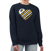 Indiana Pacers G-III 4Her by Carl Banks Women's Heart Graphic Fleece Pullover Sweatshirt
