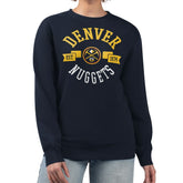 Denver Nuggets G-III 4Her by Carl Banks Women's Large Team Logo Graphic Fleece Pullover Sweatshirt sale
