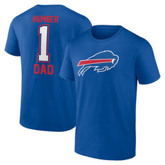 Father's Day #1 Dad T-Shirt - Buffalo Bills T-shirts