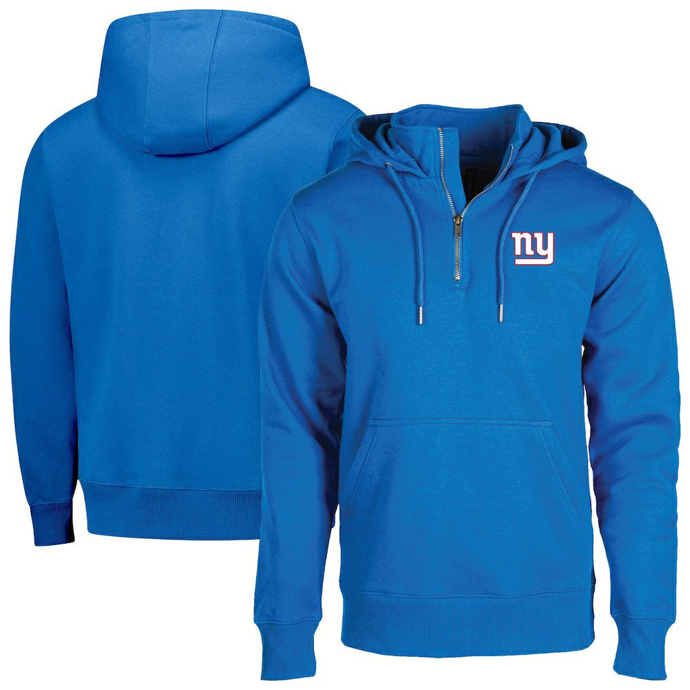 Dunbrooke Unisex Defender Quarter-Zip Hoodie - New York Giants Hoodies