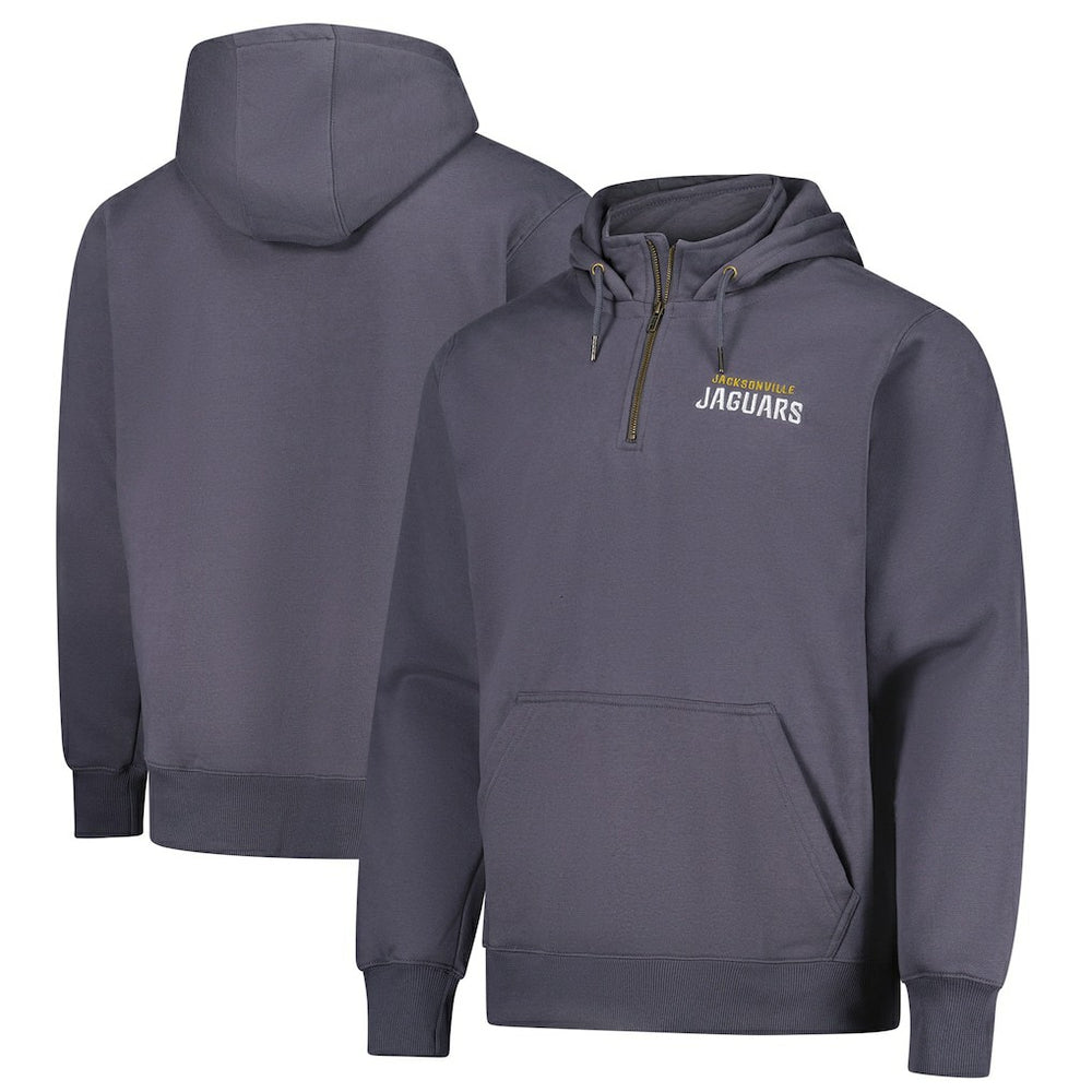 Dunbrooke Unisex Defender Quarter-Zip Hoodie - Jacksonville Jaguars Hoodies