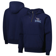 Dunbrooke Unisex Defender Quarter-Zip Hoodie - Tennessee Titans Hoodies