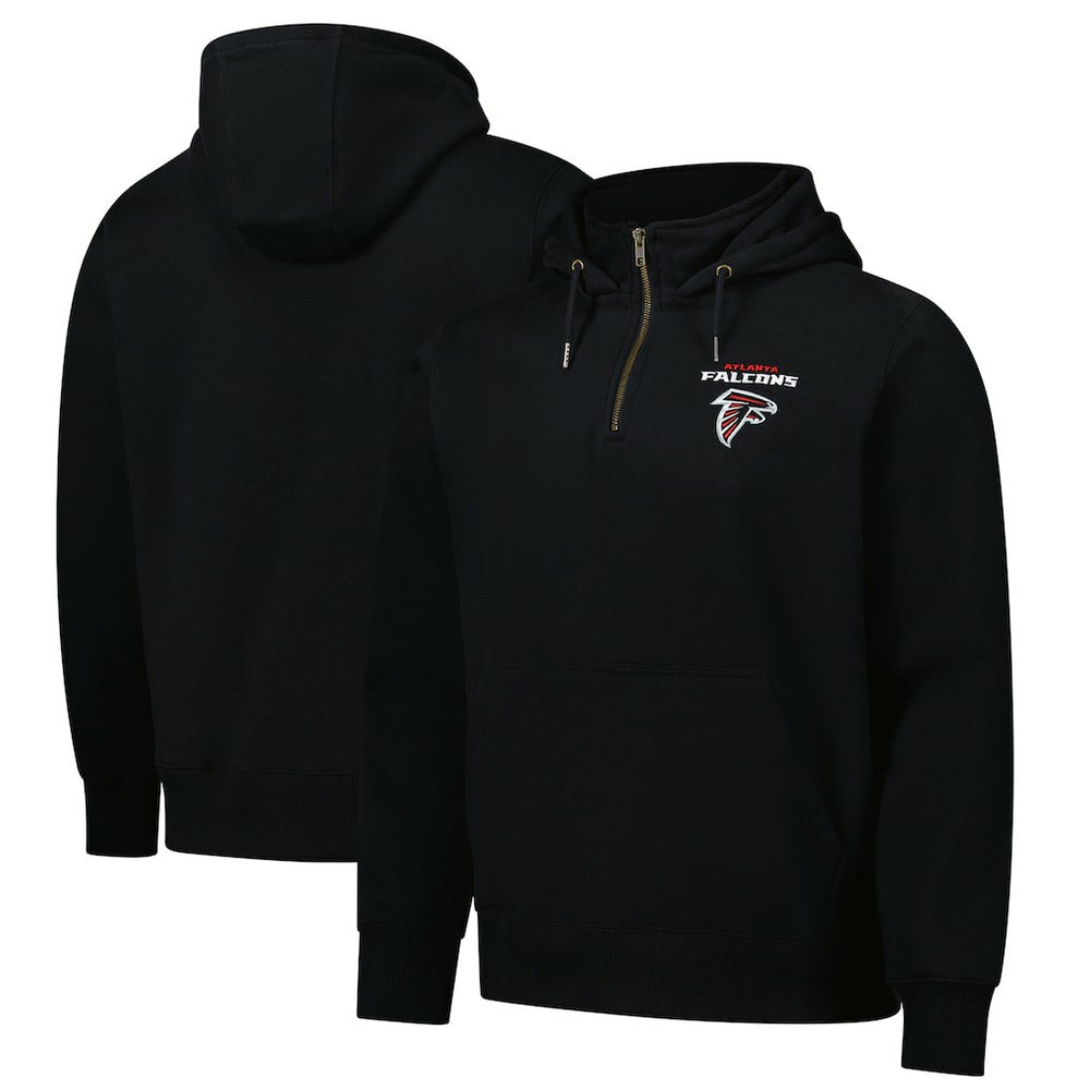 Dunbrooke Unisex Defender Quarter-Zip Hoodie - Atlanta Falcons Hoodies