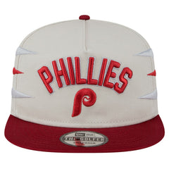 Cream Philadelphia Phillies New Era Iron Golfer Snapback Hat