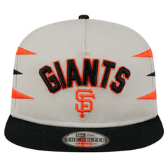 Cream San Francisco Giants New Era Iron Golfer Snapback Hat