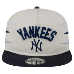 Cream New York Yankees New Era Iron Golfer Snapback Hat
