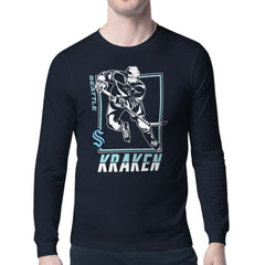 NHL Seattle Kraken Starter Player Grid Long Sleeve T-Shirt