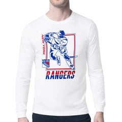 NHL New York Rangers Starter Player Grid Long Sleeve T-Shirt