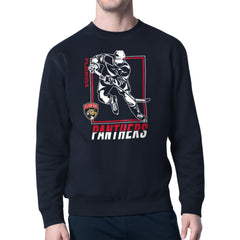 NHL Florida Panthers Starter Player Grid Fleece Pullover Sweatshirt