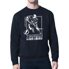 NHL Tampa Bay Lightning Starter Player Grid Fleece Pullover Sweatshirt
