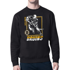NHL Boston Bruins Starter Player Grid Fleece Pullover Sweatshirt