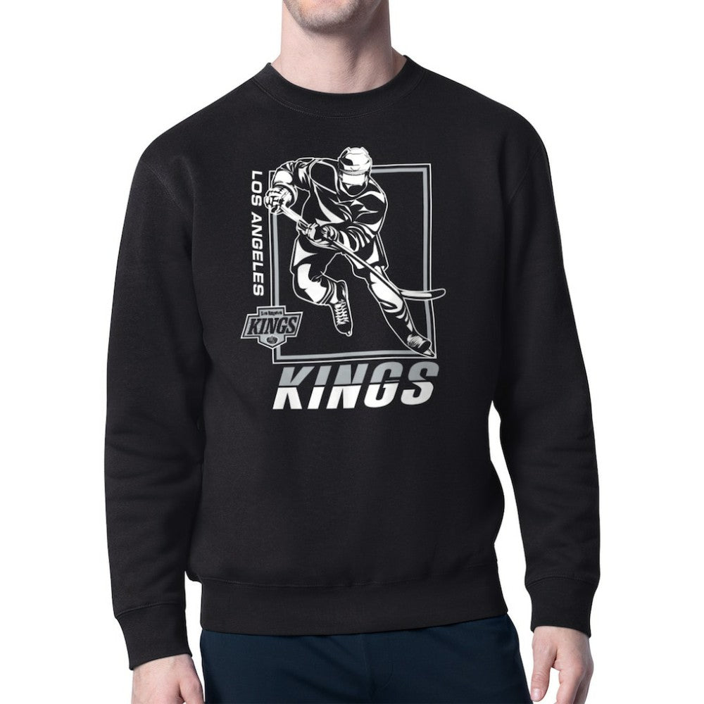 NHL Los Angeles Kings Starter Player Grid Fleece Pullover Sweatshirt