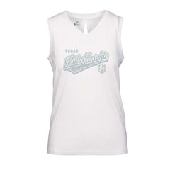 NHL Vegas Golden Knights Levelwear Women's Paisley Sweep V-Neck Tank Top