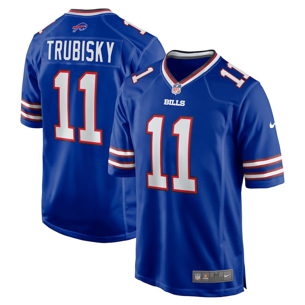 Mitchell Trubisky Game Jersey - Buffalo Bills Jerseys