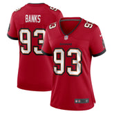 Eric Banks Women's Game Jersey - Tampa Bay Buccaneers Jerseys