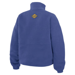 NHL St. Louis Blues WEAR by Erin Andrews Women's Polar Fleece Half-Zip Jacket