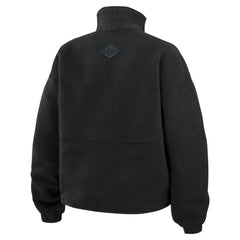 NHL Vegas Golden Knights WEAR by Erin Andrews Women's Polar Fleece Half-Zip Jacket