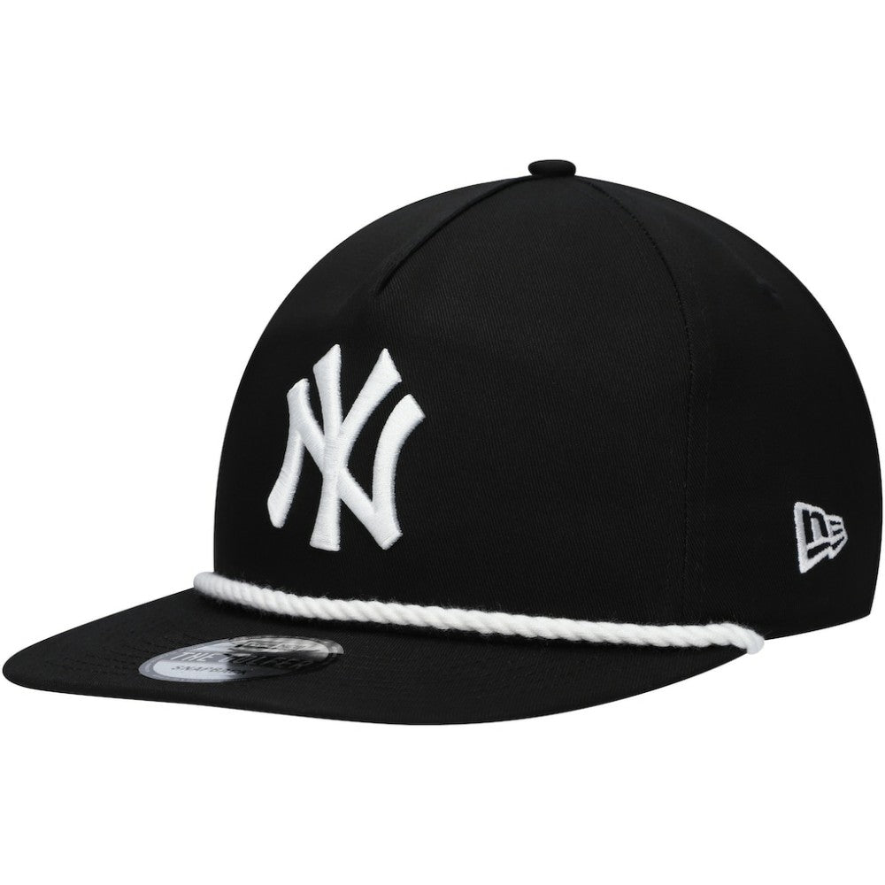 Black New York Yankees New Era Golfer Snapback Hat