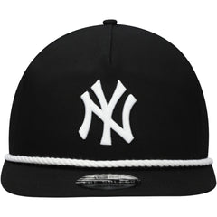 Black New York Yankees New Era Golfer Snapback Hat