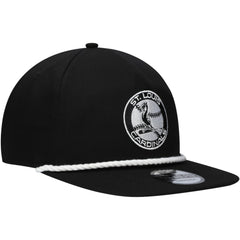 Black St. Louis Cardinals New Era Golfer Snapback Hat