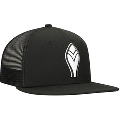 Black Atlanta Braves New Era 59FIFTY Trucker Fitted Hat