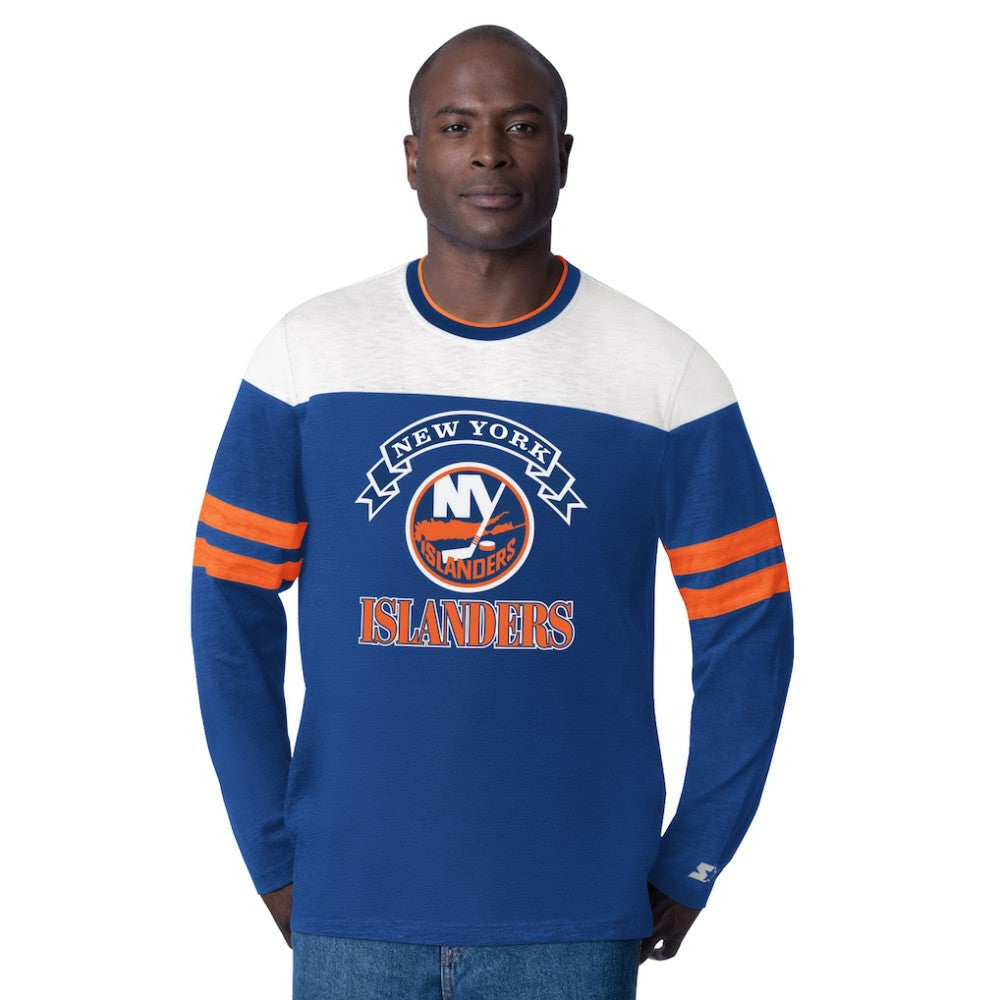 NHL New York Islanders Starter Blitz Durene Long Sleeve T-Shirt