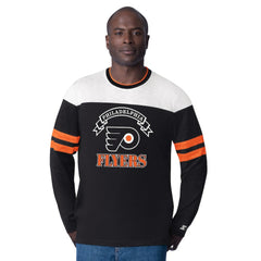 NHL Philadelphia Flyers Starter Blitz Durene Long Sleeve T-Shirt