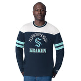 NHL Seattle Kraken Starter Blitz Durene Long Sleeve T-Shirt