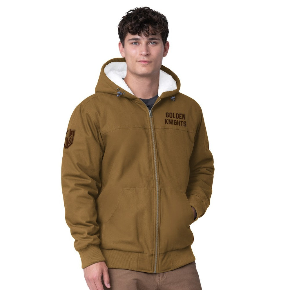 NHL Vegas Golden Knights G-III Sports by Carl Banks Build Up Full-Zip Hoodie Jacket